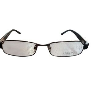 Versace MOD 1121 1061 51-135 Bronze/Brown Full Rim Eyeglass Frame.